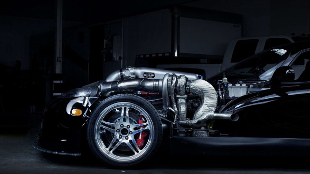 Dark car dog engine puzzle free wallpaper - medium preview image