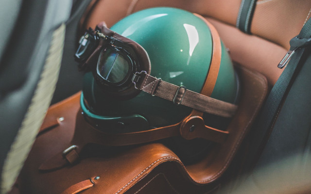 Helmet goggles car seat leather free wallpaper - medium preview image