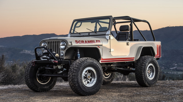 Jeep large bumpers 3d render free wallpaper - medium preview image