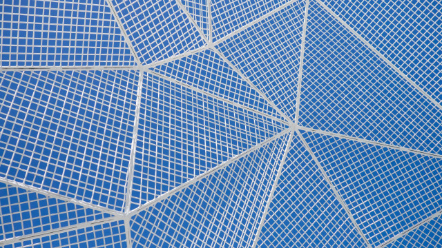 Building blue sky plane buckminster free wallpaper - medium preview image