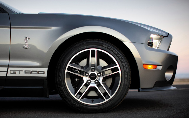 Car tire closeup sunset road free wallpaper - medium preview image
