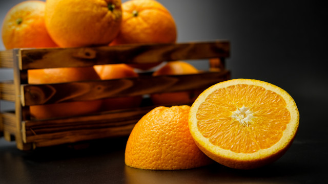 Orange crate half orange blurry free wallpaper - medium preview image