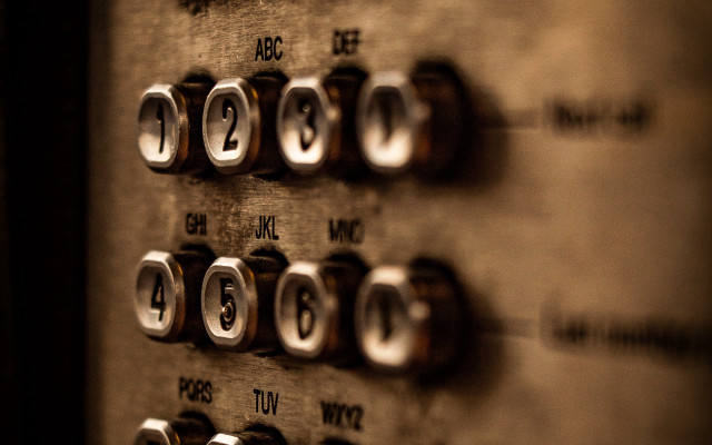 Metal control panel clock tilt free wallpaper - medium preview image
