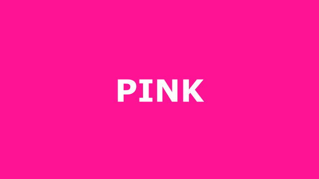 Pink background white letters typographic free wallpaper - medium preview image