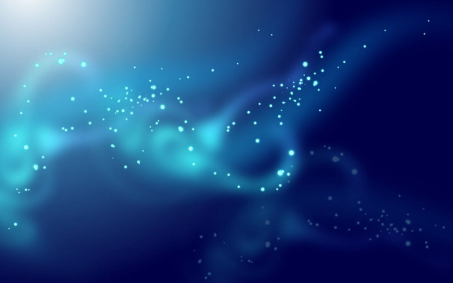 Blue background stars blurry light free wallpaper - medium preview image