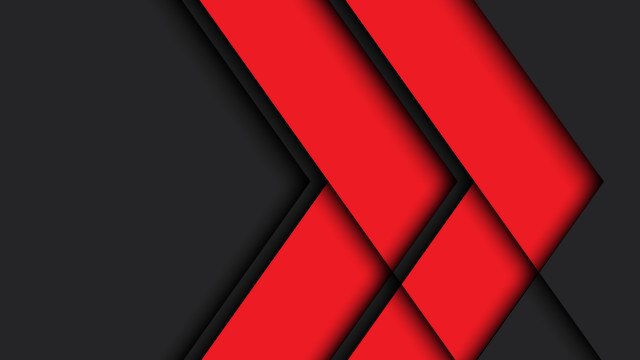Red ribbon black diagonal bauhaus free wallpaper - medium preview image