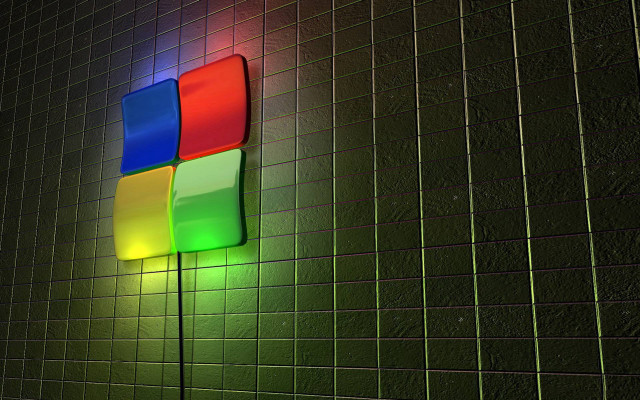Colorful light bathroom green tiles free wallpaper - medium preview image