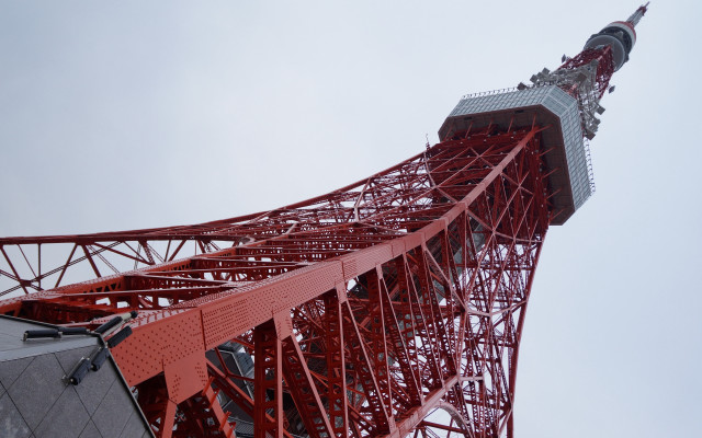 Red tower sky building tv free wallpaper - medium preview image