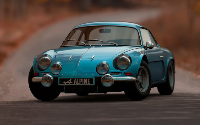 Blue car driving forest sunny free wallpaper - medium preview image