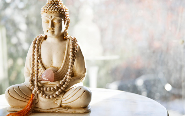 Buddha marble sculpture tassel table free wallpaper - medium preview image