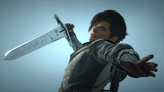 Adam manyoki sword fighting stance free wallpaper - medium preview image