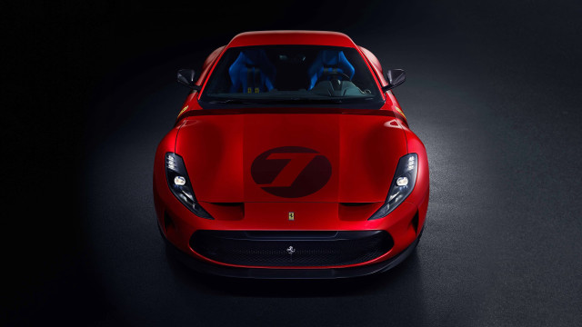 Red sports car digital rendering #5 free wallpaper - medium preview image