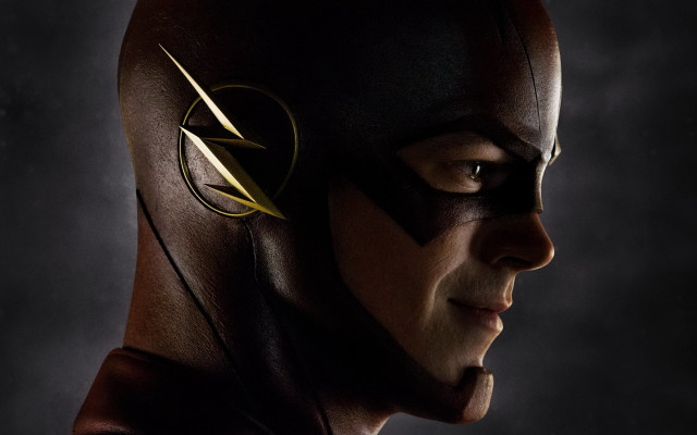 Black mask flash symbol poster free wallpaper - medium preview image