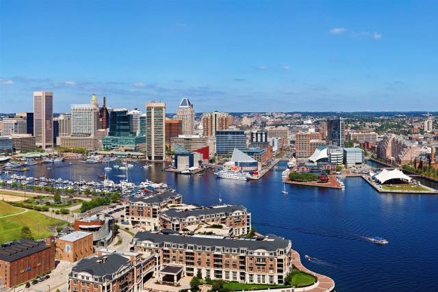 City river boat bridge water free wallpaper - medium preview image