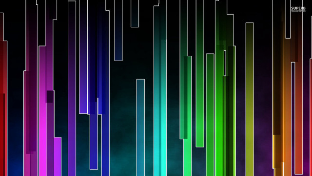 Colorful background lines bars black free wallpaper - medium preview image