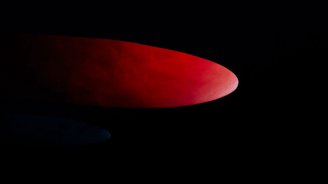 Red object dark sky abstract free wallpaper - medium preview image
