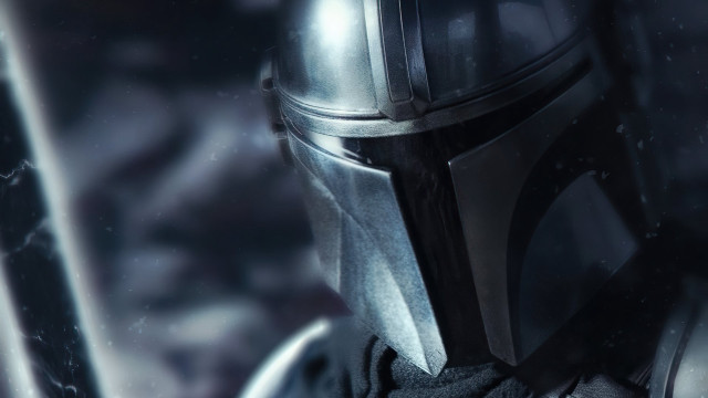 Helmet sword night sky starry free wallpaper - medium preview image