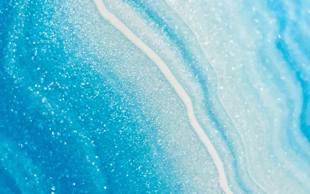 Blue white water stripe night free wallpaper - medium preview image