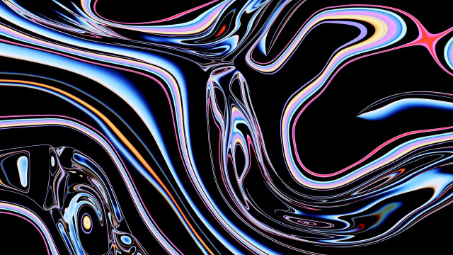 Black multicolored swirl side red free wallpaper - medium preview image