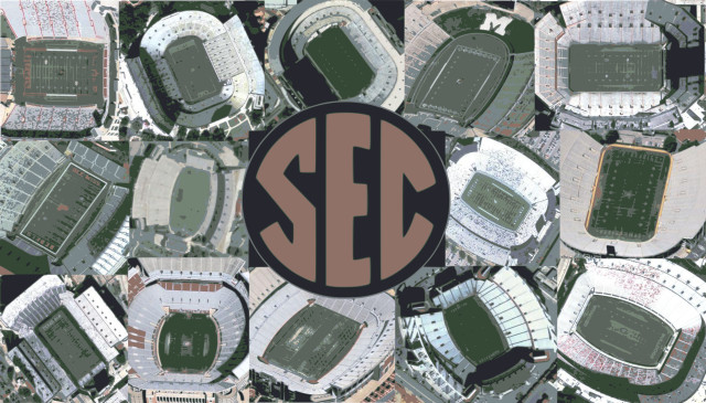 Stadium collage brown black logo free wallpaper - medium preview image