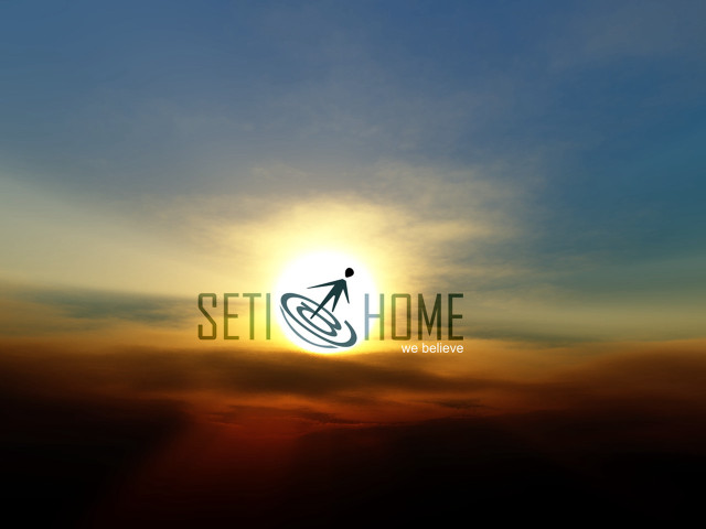 Sunset person surfboard distance set free wallpaper - medium preview image