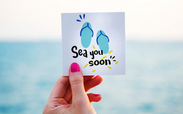 Person shoe card mail art free wallpaper - medium preview image