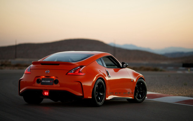 Car mountains sunset rimlights digital free wallpaper - medium preview image