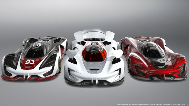 Racing cars gray background red free wallpaper - medium preview image