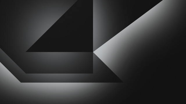 Black white square object light free wallpaper - medium preview image