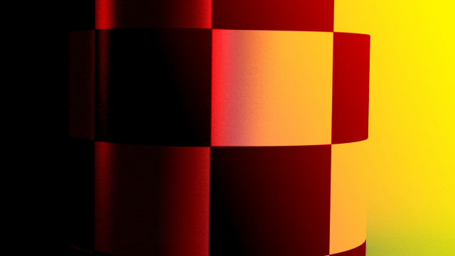 Red yellow striped opart checkered free wallpaper - medium preview image