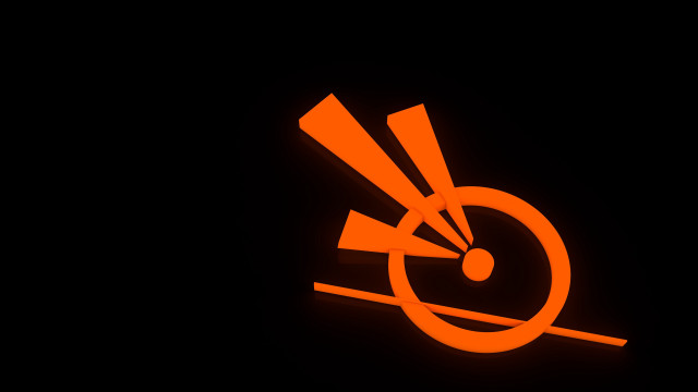Black red orange logo cedric free wallpaper - medium preview image