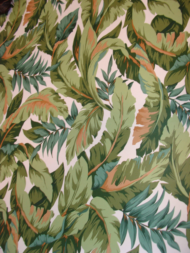 Leaf pattern wallpaper closeup brown free wallpaper - medium preview image