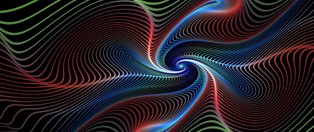 Colorful swirls psychedelic bridge riley free wallpaper - medium preview image
