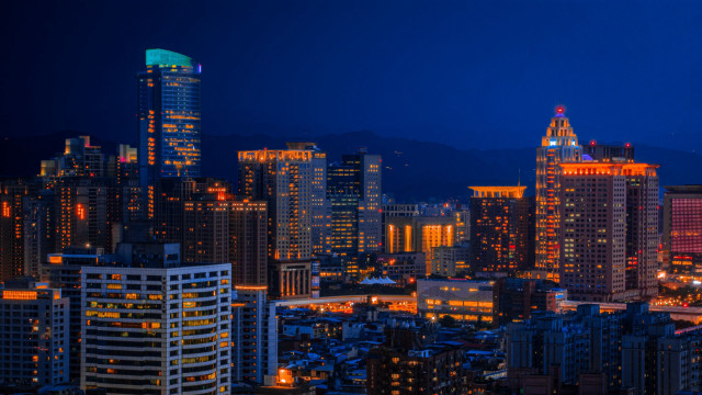 City skyline night tokyo bridge free wallpaper - medium preview image
