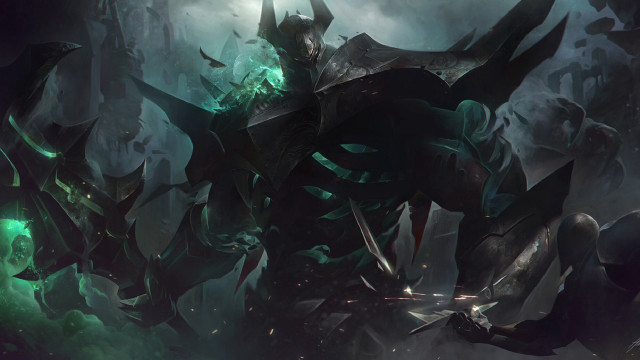 Strange monsters dark forest green free wallpaper - medium preview image