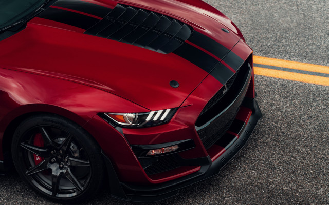 Red cobra sports car yellow free wallpaper - medium preview image