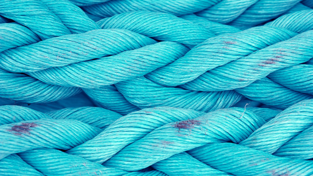 Blue rope red spot closeup free wallpaper - medium preview image