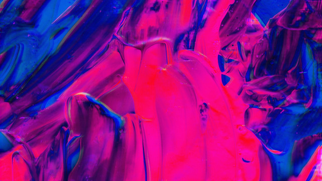 Colorful painting red blue black free wallpaper - medium preview image