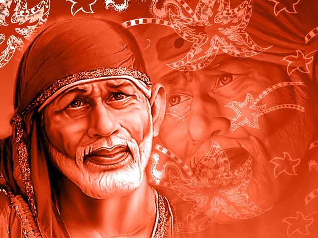 Bearded man red background painting free wallpaper - medium preview image