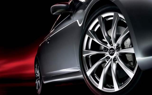 Car wheel red light ultrafine free wallpaper - medium preview image