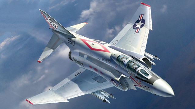 Fighter jet cloudy sky star #4 free wallpaper - medium preview image