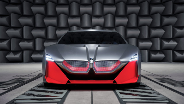 Futuristic car dark room grey free wallpaper - medium preview image