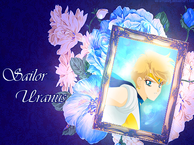 Sailor uranos flowers leaves image free wallpaper - medium preview image