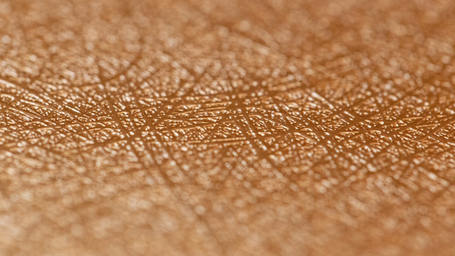 Brown leather texture macro fire free wallpaper - medium preview image