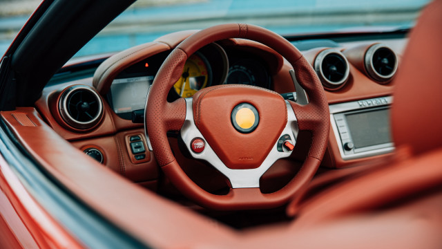 Car dashboard steering wheel dashboard free wallpaper - medium preview image