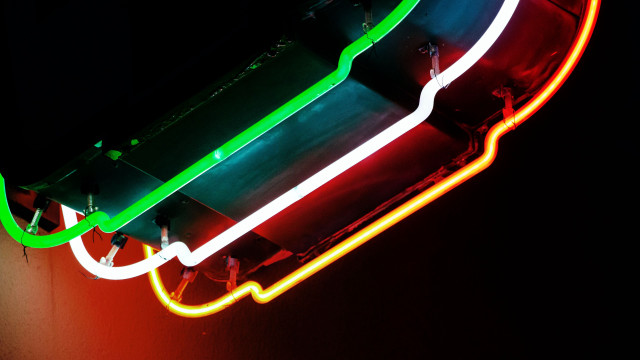 Neon sign bruce nauman glowing free wallpaper - medium preview image