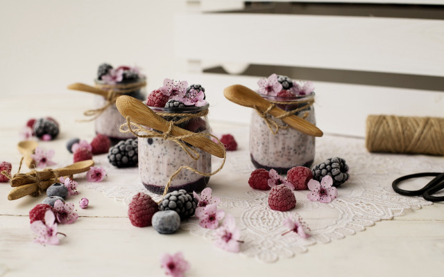 Berry jars twine kimono florianne free wallpaper - medium preview image