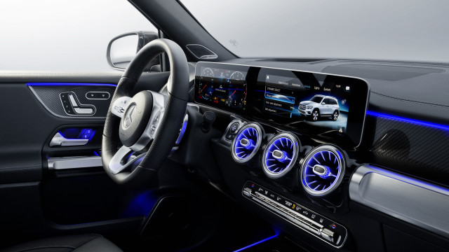Car dashboard digital display futurism free wallpaper - medium preview image