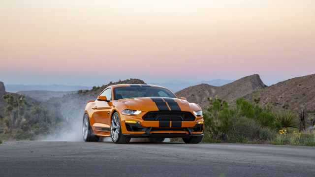 Mustang cobra digital rendering forest free wallpaper for desktop - medium preview image