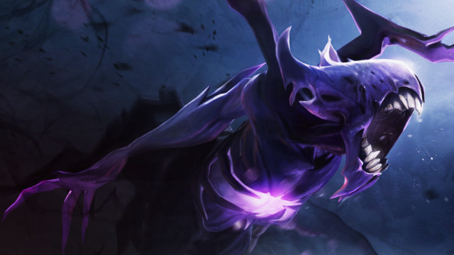 Demonic purple glow claws spikes free wallpaper - medium preview image